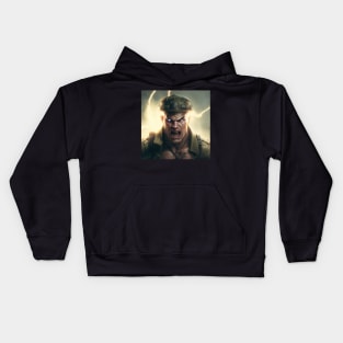 Angry Soldier Kids Hoodie